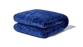 Gravity Blanket Weighted Blanket for Adults, 20 lbs Navy...