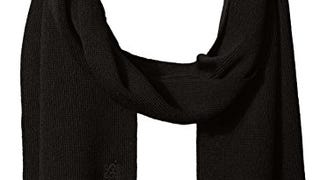 BOSS Men's Albas Knit Scarf, Black2, One Size