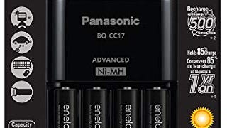 Panasonic K-KJ17KHCA4A 4-Position Charger with AA eneloop...