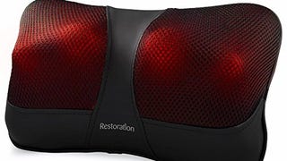 Shiatsu Massage Pillow With Soothing Heat - FDA Approved...
