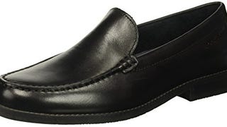 Rockport Men's Curtys Venetian Slip-on Loafer, black, 10....