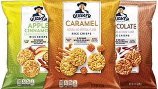 Quaker Rice Crisps, Gluten Free, 3 Flavor Sweet Variety...