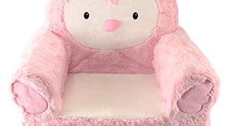 Animal Adventure | Sweet Seats | Pink Owl Children's Plush...