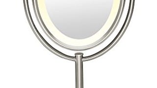 Conair Reflections Double-Sided Lighted Vanity Makeup Mirror,...