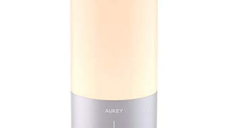 AUKEY Table Lamp Touch Sensor Bedside Lamp Color Changing...