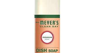 Mrs. Meyer's Liquid Dish Soap, Biodegradable Formula, Geranium,...