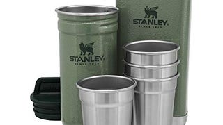 Stanley Stainless Steel Shot Glass And Flask Gift Set, Outdoor...