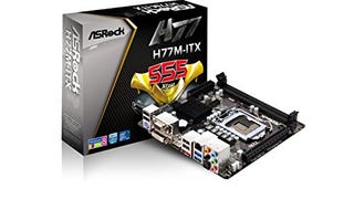 AS Rock LGA1155 Intel H77 SATA3 USB3.0 A V GbE Mini ITX...