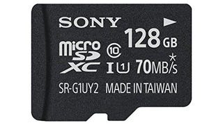 Sony 128GB Class 10 UHS-1 Micro SDXC up to 70MB/s Memory...