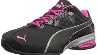 PUMA womens Tazon 6 Fm Cross Trainer Shoe, Black/Silver/...