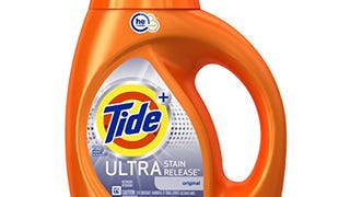 Tide, Plus Ultra Stain Release HE Turbo Clean Laundry Detergent...