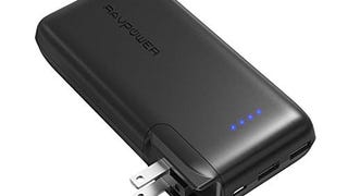 Portable Charger 10000 RAVPower 2-in-1 Wall Charger and...