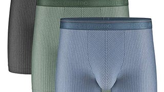 Separatec Men's Underwear Stylish Striped Pattern Smooth...