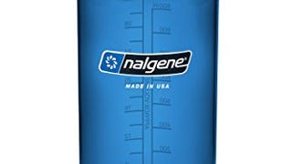 Nalgene Tritan Wide Mouth BPA-Free Water Bottle, Blue w/...