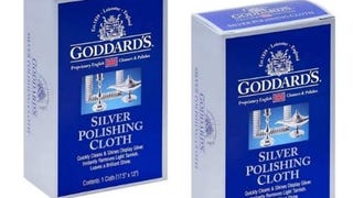 Goddard's Silver Polishing Cloth, Pack of 2