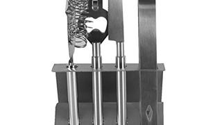 BarCraft 4-Piece Cocktail Tool Set with Stand