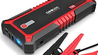 GOOLOO 2000A Peak SuperSafe Car Jump Starter for Up to...