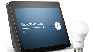 Echo Show (2nd Gen) Bundle with free Philips Hue Bulb...