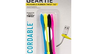 Nite Ize Gear Tie Cordable, The Original Reusable Rubber...