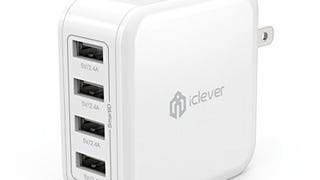 iClever USB Wall Charger, 40W 8A 4-Port Charging Station...
