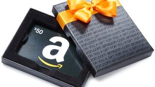 Amazon.com $50 Gift Card in a Black Gift Box (Classic Black...