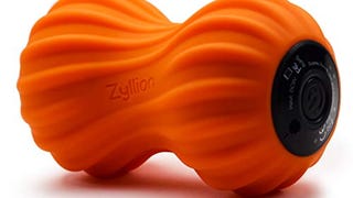 Zyllion Vibrating Peanut Massage Ball - Rechargeable Muscle...