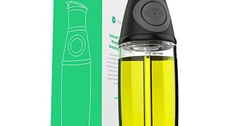 Vremi Olive Oil Dispenser Bottle - 17 Oz Oil Bottle Glass...