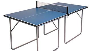 JOOLA Midsize Compact Table Tennis Table Great for Small...