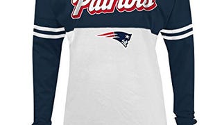 A-Team Apparel NFL New England Patriots Women's Long Sleeve...