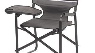 Coleman Aluminum Deck Chair with Swivel Table
