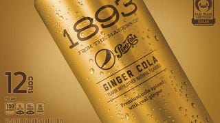 Pepsi-Cola 1893, Ginger (12 Ounce Cans, Pack Of 12)