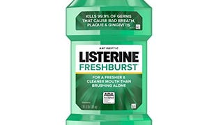 Listerine Antiseptic Mouthwash, Fresh Burst, Pack of 1,...