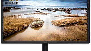 LG 21.5" HD 4K Ultra Fine LED Monitor Black for Mac Only...