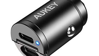 USB C Car Charger,AUKEY Car Charger Compatible with iPhone...