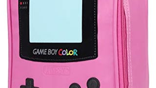 ONTESY Gameboy Leather Lunch Box Reusable Waterproof Thermal...