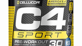 Cellucor C4 Sport Pre Workout Powder Fruit Punch - NSF...