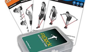 Fitdeck Illustrated Exercise Playing Cards for Guided Workouts,...