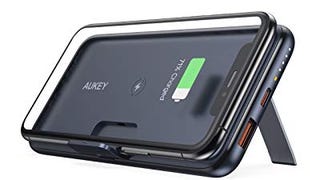USB C Power Bank, AUKEY Wireless Portable Charger 10000mAh...
