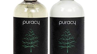 Puracy Hand Soap & Lotion Set, Balsam Fir, Natural & Organic...