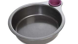Quirky Nibble Cake Pan 8" Non Stick With Silicone Tasting...