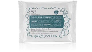 skyn ICELAND Glacial Cleansing Cloths for Eyes, 30...