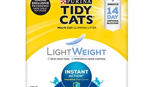 Purina Tidy Cats Light Weight, Low Dust, Clumping Cat Litter,...