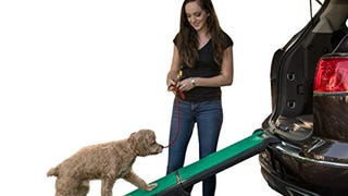 Pet Gear Travel Lite Ramp with supertraX Surface for Maximum...