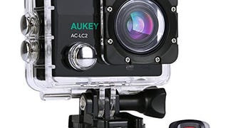 AUKEY Action Camera, 4K Ultra HD Waterproof Underwater...