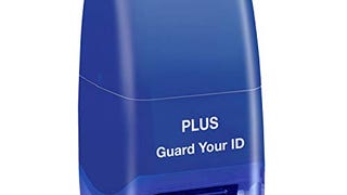 Guard Your ID Roller Identity Security Stamp Roller (Blue)...