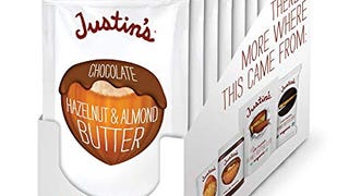 Justin's Chocolate Hazelnut & Almond Butter Squeeze Pack,...