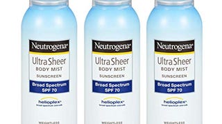 Neutrogena Ultra Sheer Body Mist Sunscreen, Broad Spectrum...