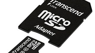 Transcend 8 GB Class 10 microSDHC Flash Memory Card...