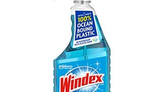 Windex Glass and Window Cleaner Spray Bottle, Bottle Made...
