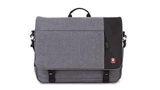 Swiss Gear SA5998 Heather Gray Laptop Messenger Bag - Fits...